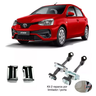 Reparo Limitador De Porta Toyota Etios 2013 Á 2023 Novo Nfe
