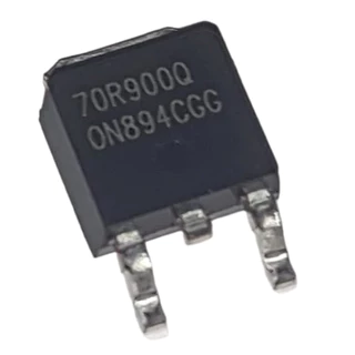 Transistor Mosfet Mmd70r900qrh 70r900q Smd To252 Novo Original