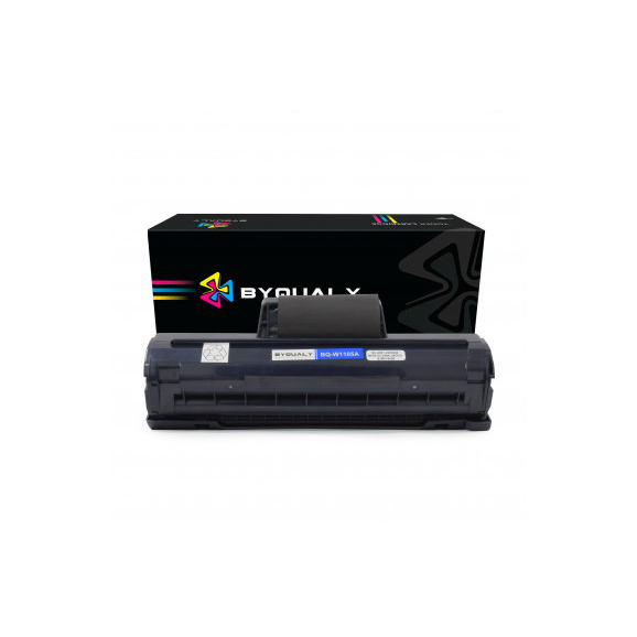 Toner Compatível HP COM Chip W1105 | W1105A | 105A | 105A(W1105) ByQualy | Cartucho Compatível BQ-105A Impressora HP Laser 107a/107w/MFP 135a/135w/137fnw