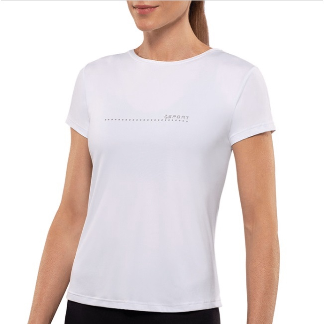 Camiseta Lupo Feminina Térmica Com Proteção Uv