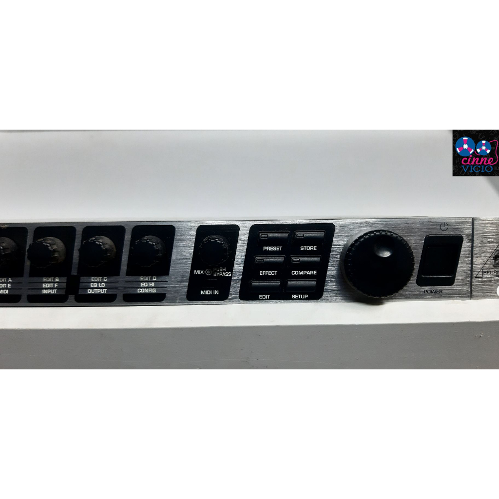 Behringer V Processador De Efeitoso Virtualizer Pro Dsp2024p