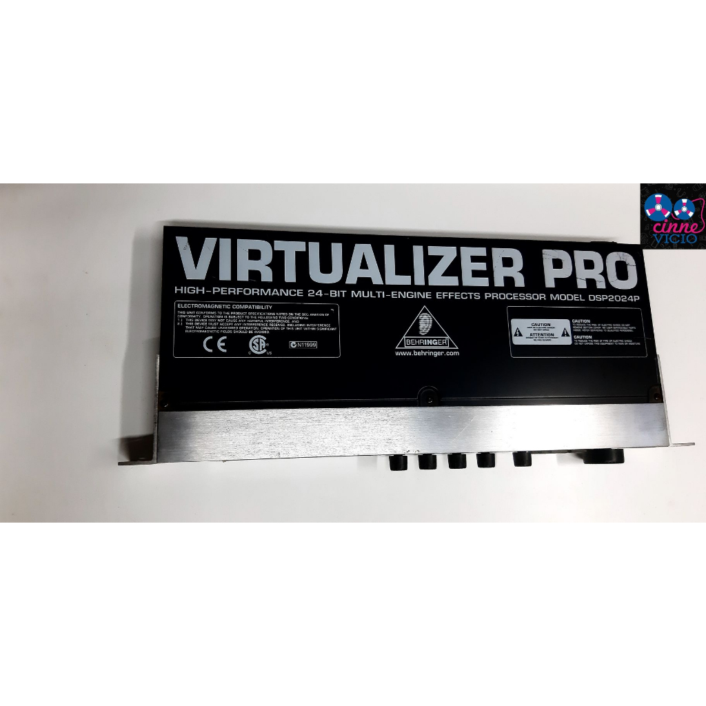 【希少】BEHRINGER VIRTUALIZER PRO DSP2024P Behringer Virtualizer Pro Dsp2024p Processador De Efeitos