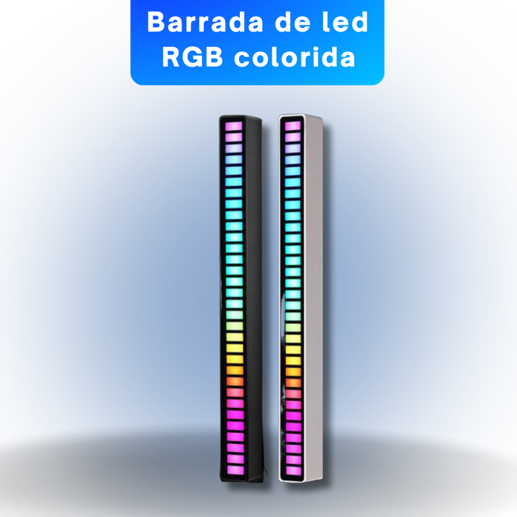 Adicione Cor Ao Seu Pc: Barra Led Rgb Para Jogos E Música!