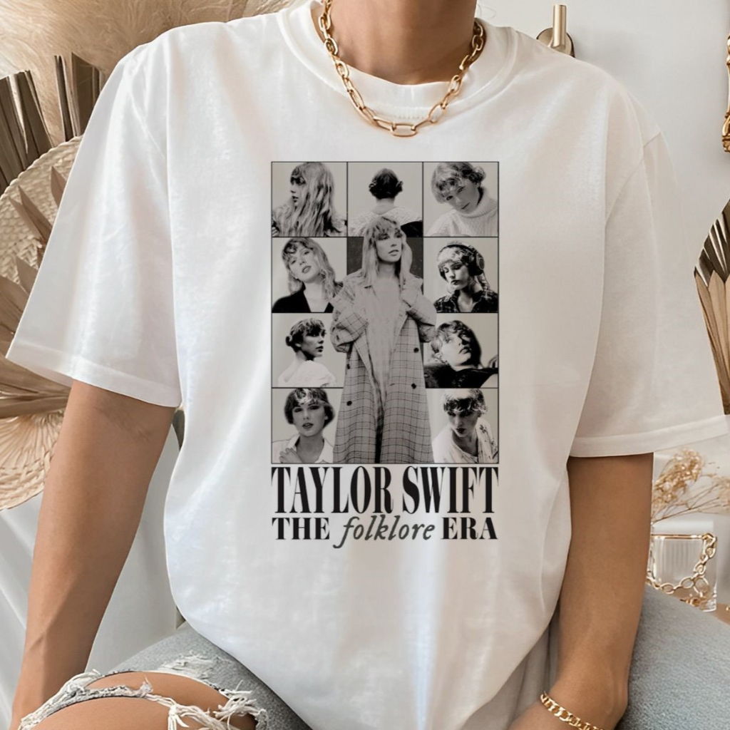 Camiseta T-shirt Unissex Algodão Taylor Swift Eras 90