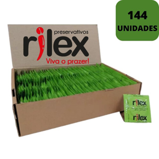 Preservativo Lubrificados Extra Large Rilex Caixa 144 Unidades / Compr
