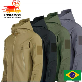 Jaqueta Tática De Inverno Impermeável Flexível / Casaco Militar Pronta Entrega no Brasil