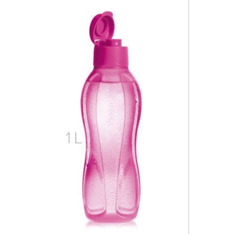 Garrafa Tupperware Eco Tupper Plus 1 litro Rosa Pink | Shopee Brasil