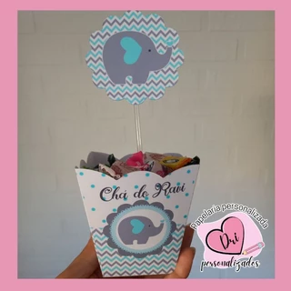 centro de mesa lembrancinha personalizado cachepot em qualquer tema