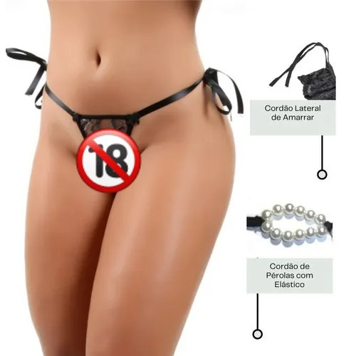 Tanga Tailandesa Sexy de Renda Lingerie Sensual