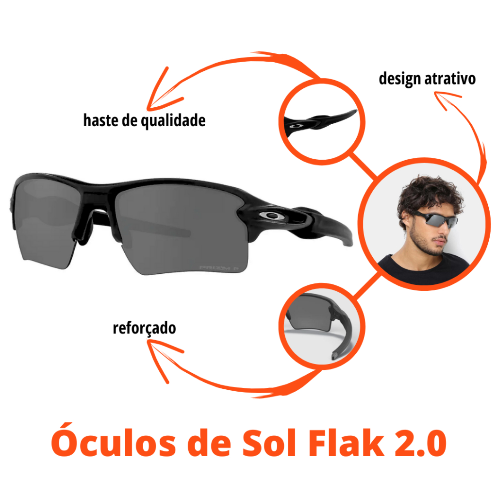 oculos flak 1.0 2.0 mandrake funk unissex