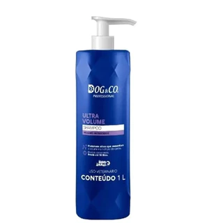 Dog & Co Shampoo Ultra Volume 1L para Cães Mudo Animal em Oferta na Shopee