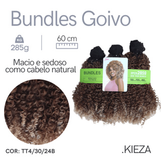 Cabelo Orgânico Cacheado N Wave 60cm 4 Telas - 250g - Escolher a cor após a  compra - Espaço Linda