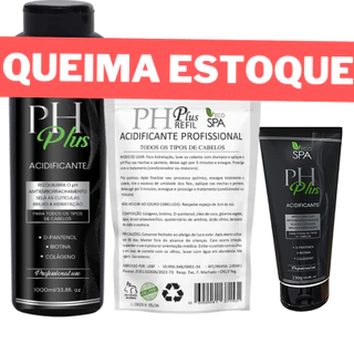 Acidificante PROFISSIONAL Salva Cabelo Antiemborrachamento Regulador de pH
