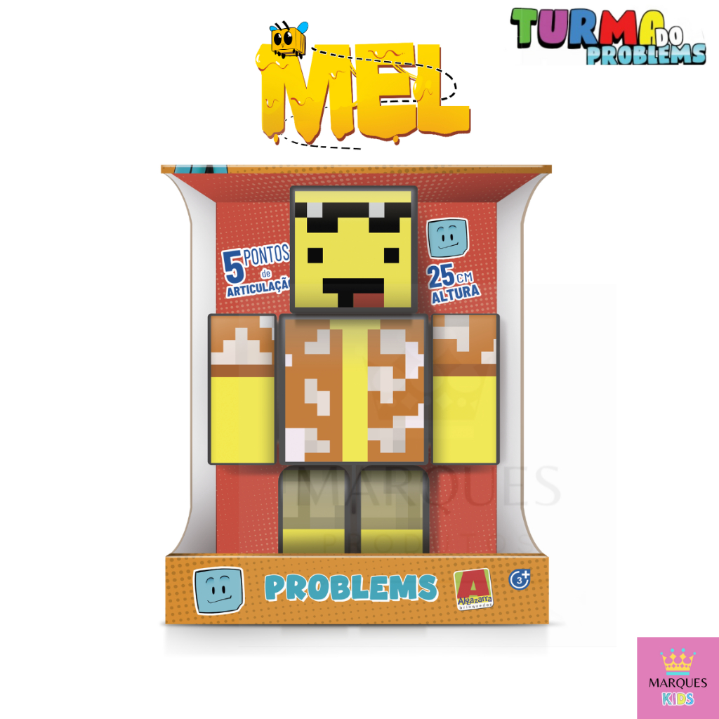 Boneco Mel 25 cm Minecraft Original | Shopee Brasil