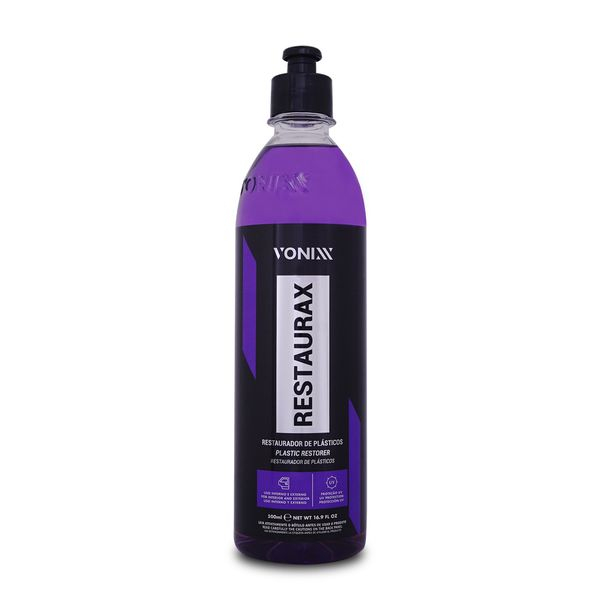 Restaurax 500ml Vonixx O Melhor Revitalizador De Plásticos