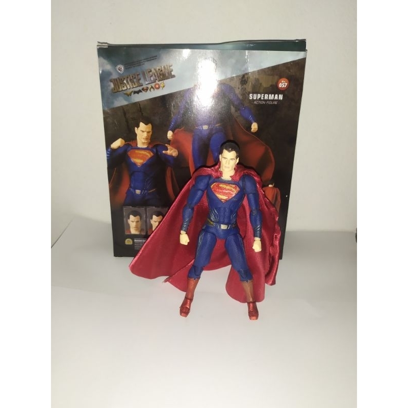 Mafex Superman Justice League 057 | Shopee Brasil