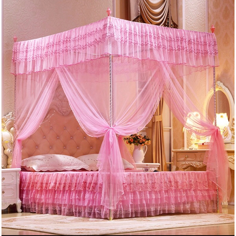 Mosquiteiro De Armação Casal e Queem Completo 1,60m x 2,00m | Shopee Brasil