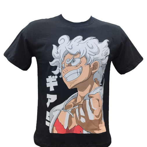 Camisa Camiseta Anime One Piece Luffy Gear 5 Modo Nika Nova Transformaçao  Personagem Adulto Infantil