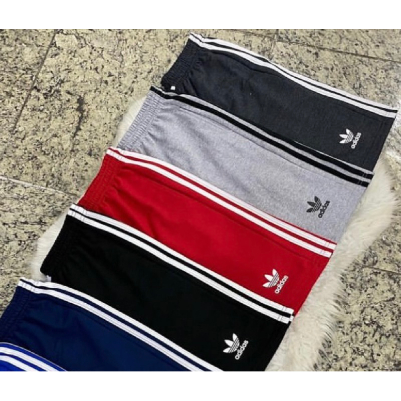 Bermuda shorts de moletinho Masculina com dois bolsos