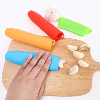 Descascador Alho Magico Silicone Prático Sem Odor Nas Mãos