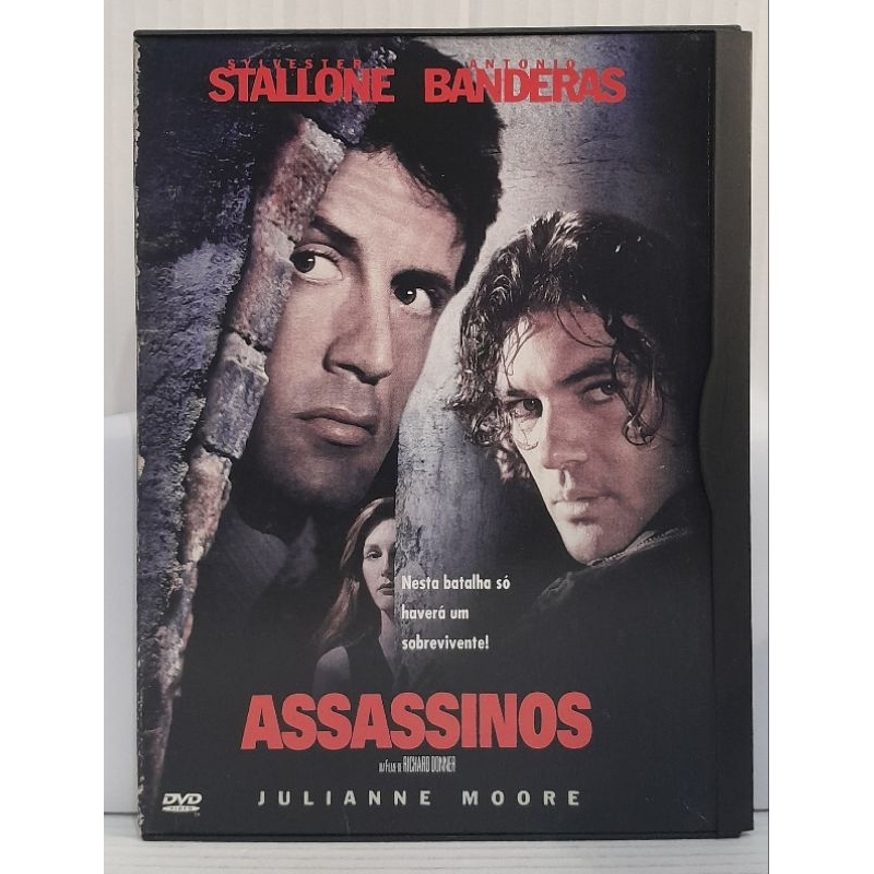 Dvd assassinos - sylvester stallone - original lacrado