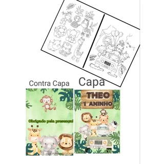 40 Livros de Colorir Safari - fazemos todos os temas