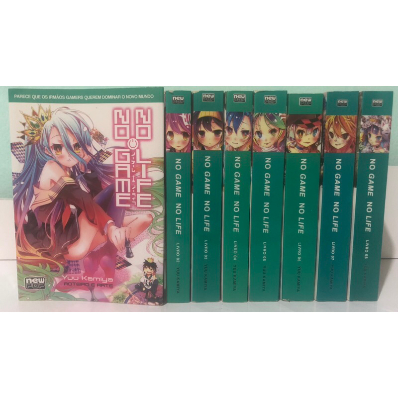 No Game No Life – Light Novel (vol. 1 à 8)