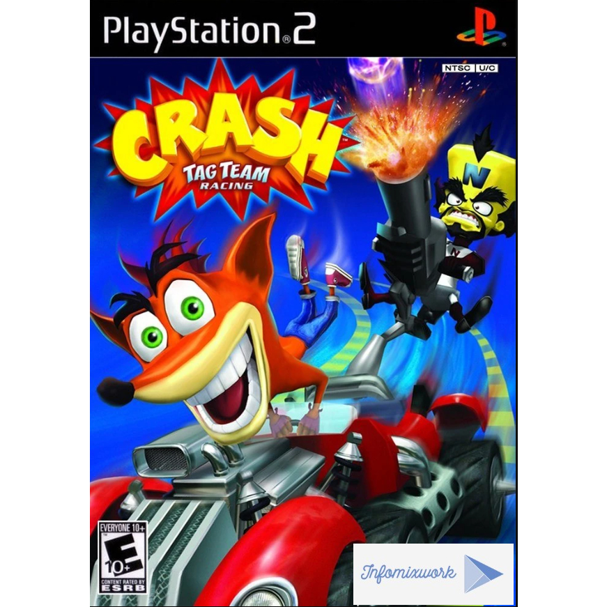 PS2 Game Collection/shrek Smash N' Crash/ Crash Tag Team 