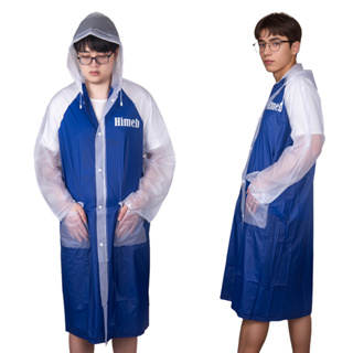 Capa de Chuva Adulta Masculina Feminina com Capuz em PVC à prova d