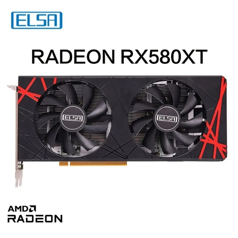 RX 580 8GB GDDR5 2048SP 256bit GPU | Shopee Brasil