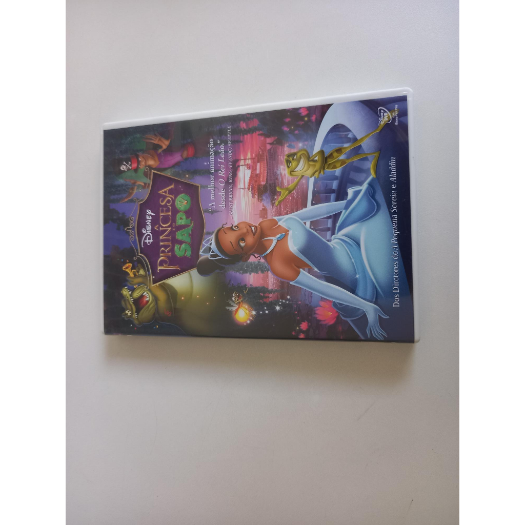 Dvd - A Princesa E O Sapo - Disney | Shopee Brasil