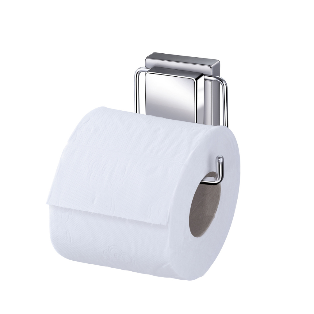 Suporte Porta Papel Higienico Papeleira com Ventosa Banheiro Arthi