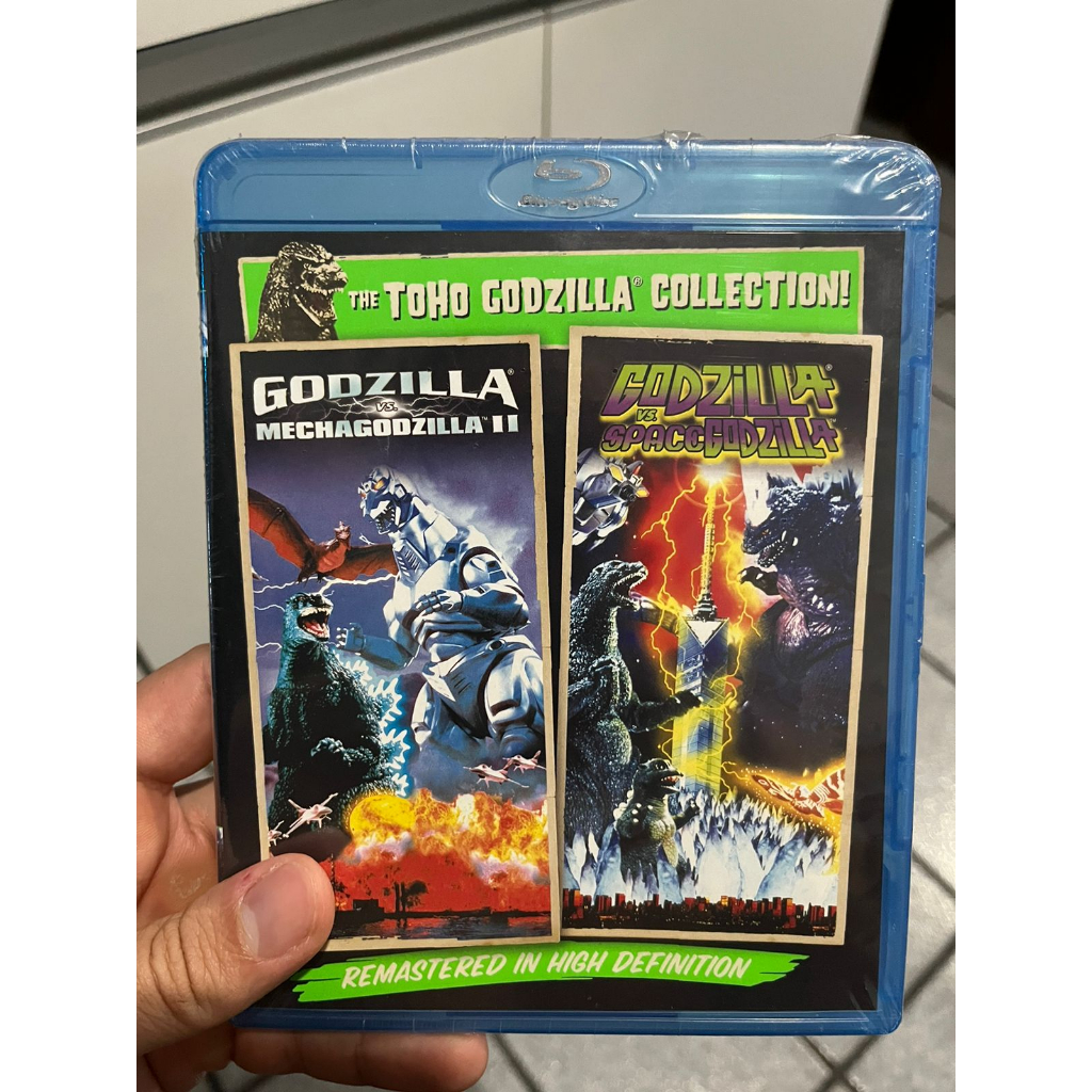 Blu-ray Godzilla Vs Mechagodzilla 2/Godzilla Vs SpaceGodzilla ...