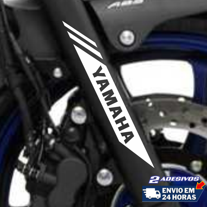 Adesivo Yamaha Bengala Balança - 2 adesivos - 20 cm - 12 cores vinil brilho - Lançamento 2024