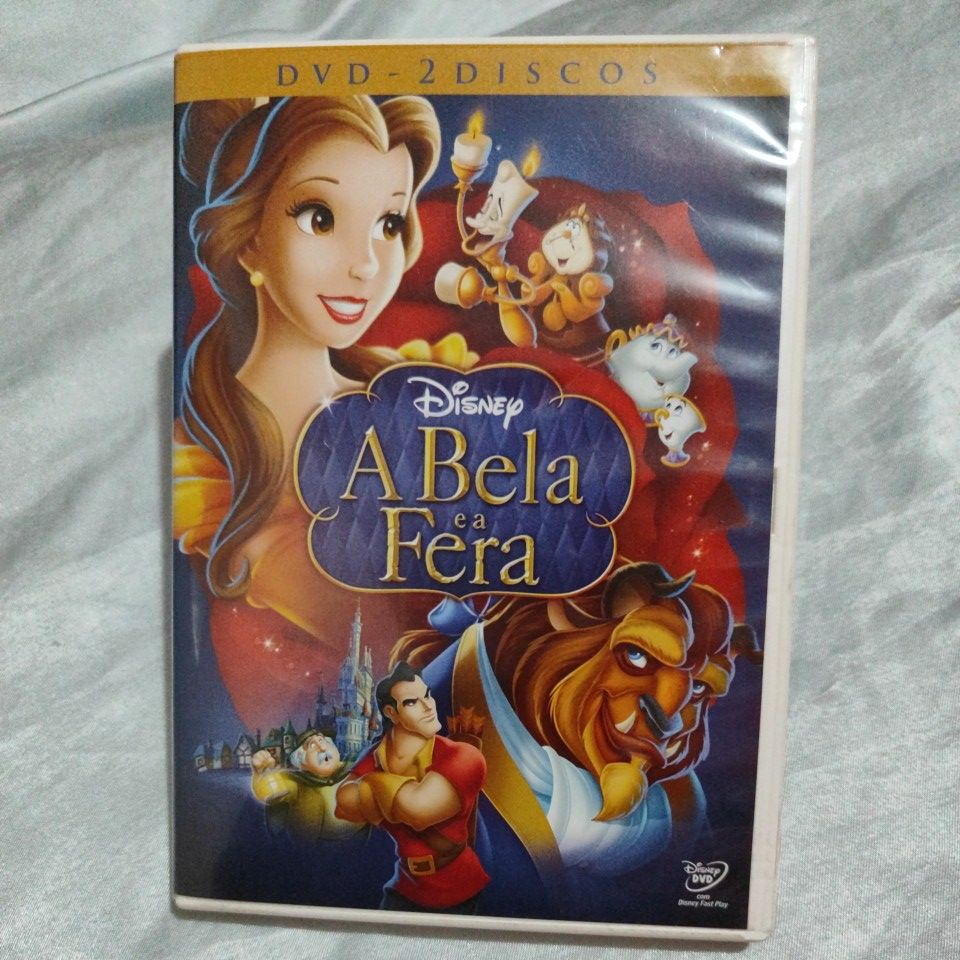 Dvd Disney A Bela E A Fera Duplo Infantil Classico Shopee Brasil