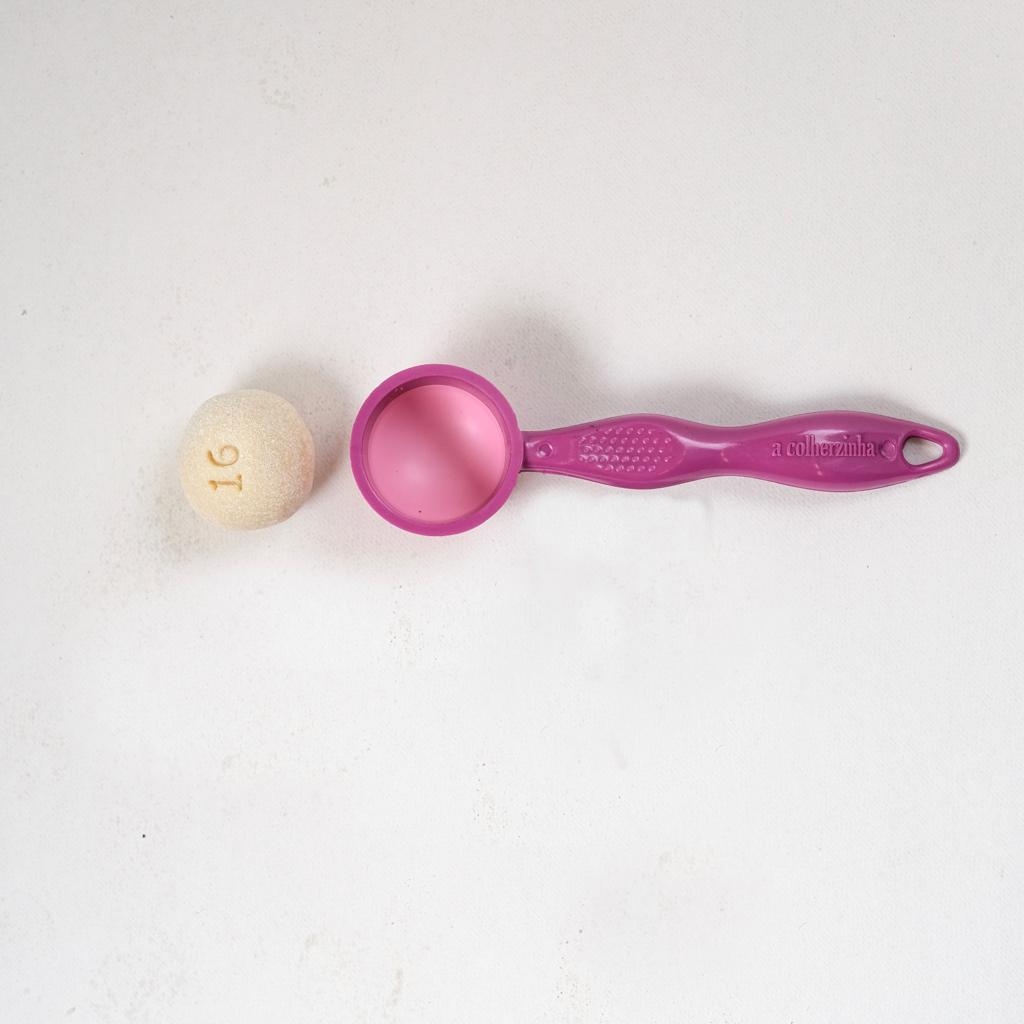 Colherzinha 16g - COLHER PORCIONADORA DE MASSAS | Shopee Brasil