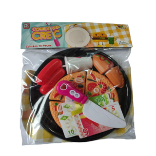 Kit Pizza de Brinquedo Comidinha Infantil Velcro + Acessório - Bambinno -  Brinquedos Educativos e Materiais Pedagógicos