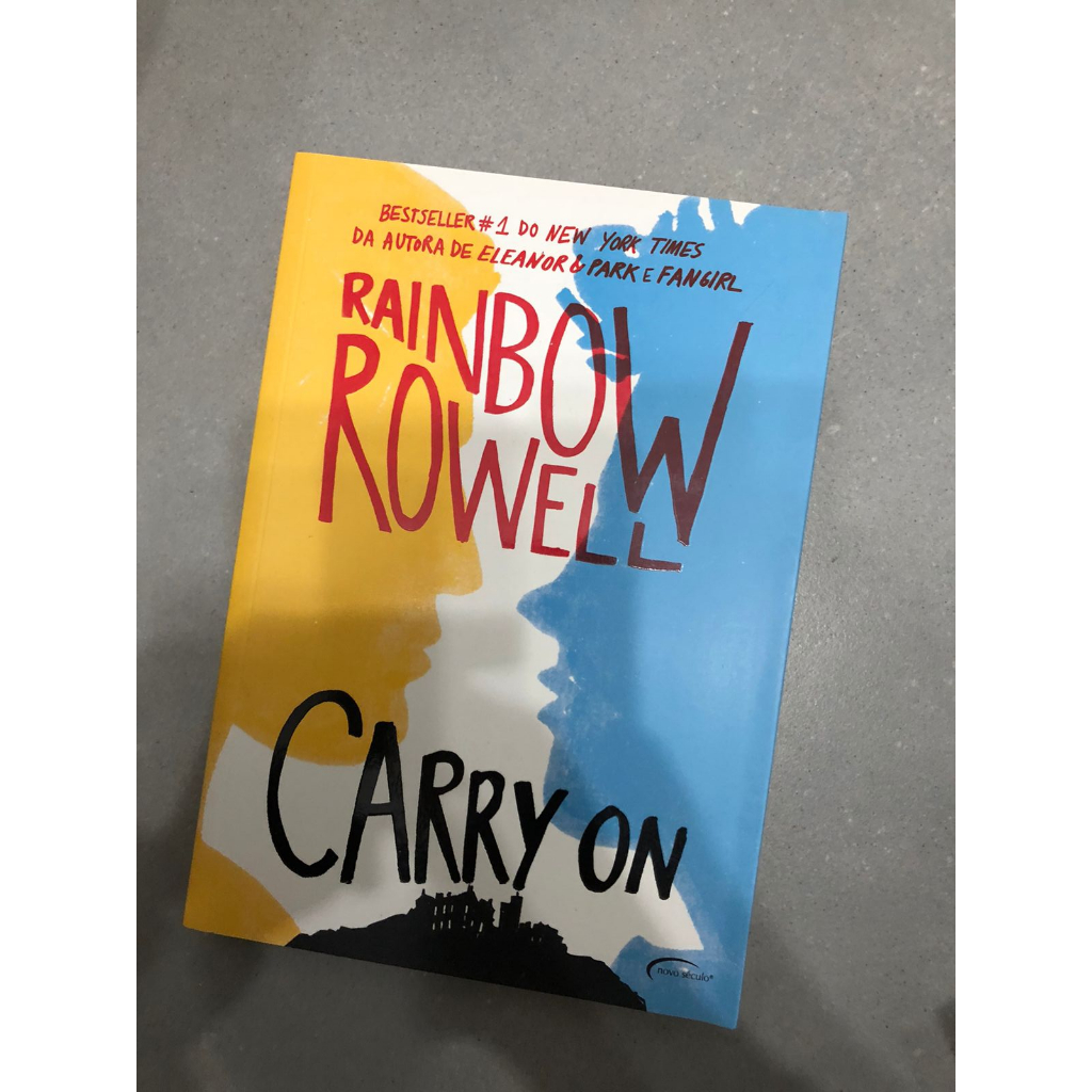 Livro Carry on Ascensão e queda de Simon Snow Rainbow Rowell Shopee Brasil