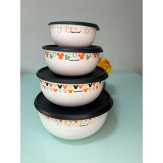 kit Tupperware Tigelas Toque Mágico Mickey de 4 peças