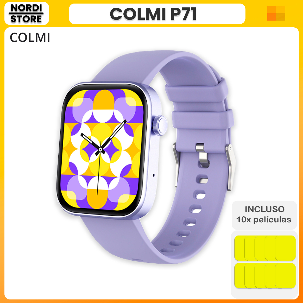 Colmi P71 Relógio Inteligente Original (Já no Brasil) | Shopee Brasil