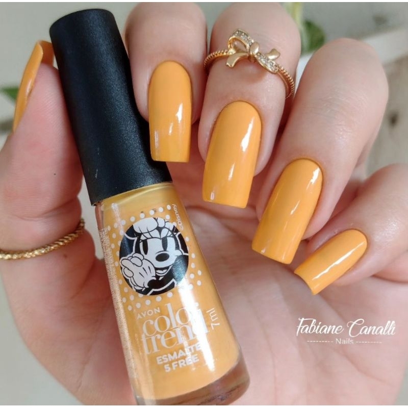 Esmalte Color Trend Disney Avon Coleção Minnie Mouse 7 ml | Shopee Brasil