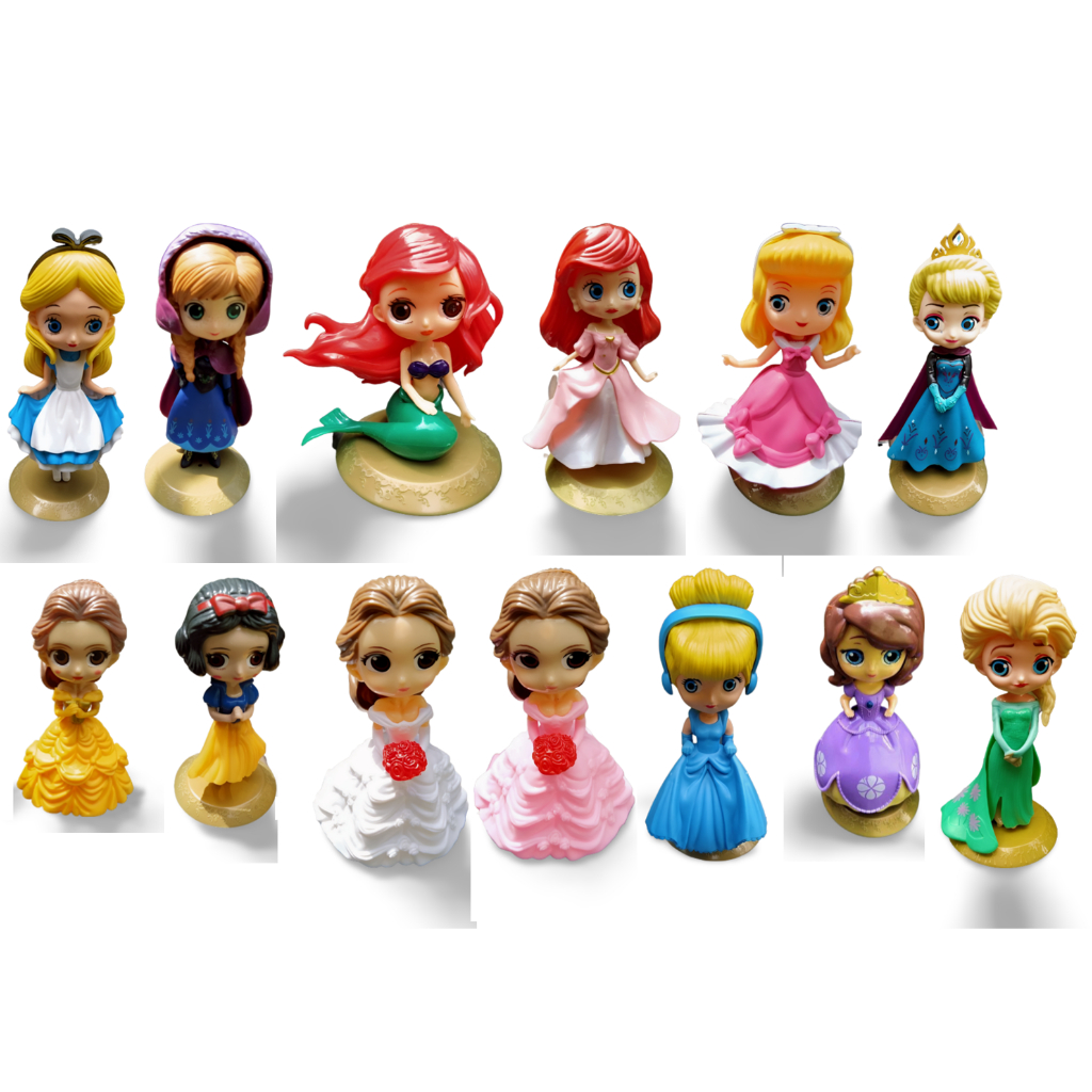 Bonecas Frozen Elsa Anna Branca de Neve Bela e outras Princesas