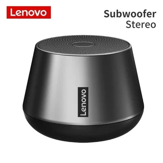 Lenovo-K3 Pro Alto-falantes Bluetooth Sem Fio, Alto-falante Portátil, Leitor de Música com Microfone, Som Estéreo HiFi, Subwoofer,