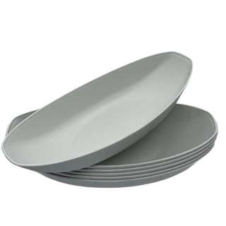 Kit 12 Petisqueira Branca Canoa Cumbuca Bowl Petisco Cozinha