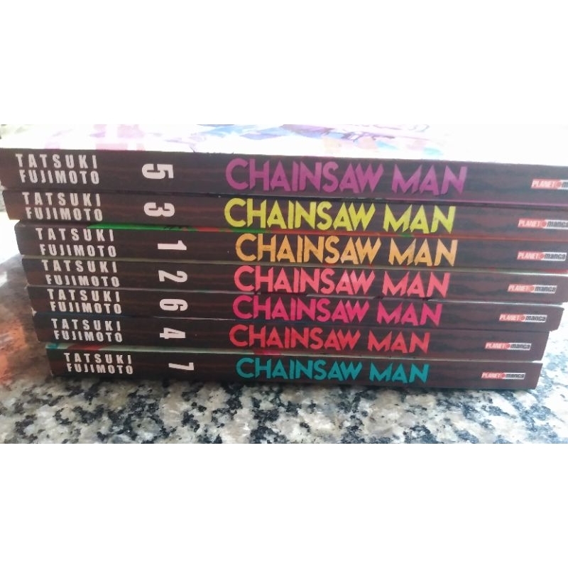 Mangá Chainsaw Man, Homem Motosserra Vol. Avulsos em Português