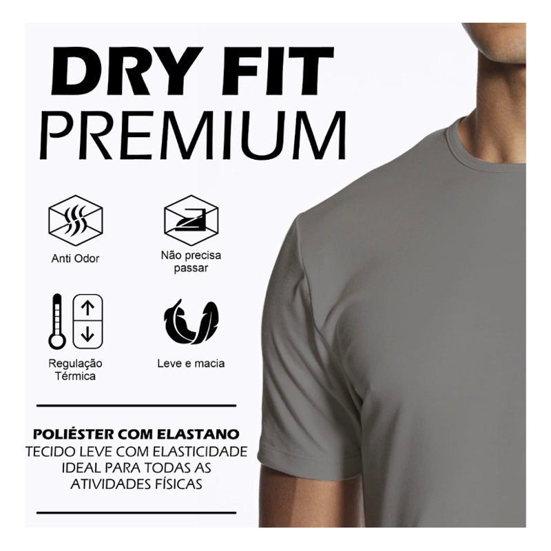 Kit 10 Camiseta Fitness Feminina Academia Dry Fit Atacado em Promoção na  Americanas