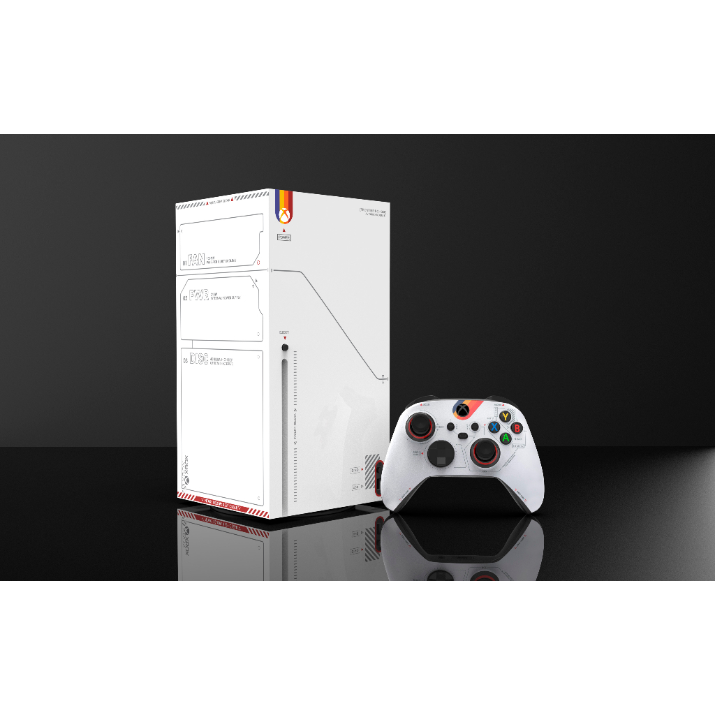 Skin Compatível Xbox Series S Vertical Adesivo - BMO Hora de