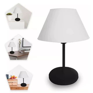 Luminária De Mesa Criado Quarto Sala Com Cúpula Abajur Infantil