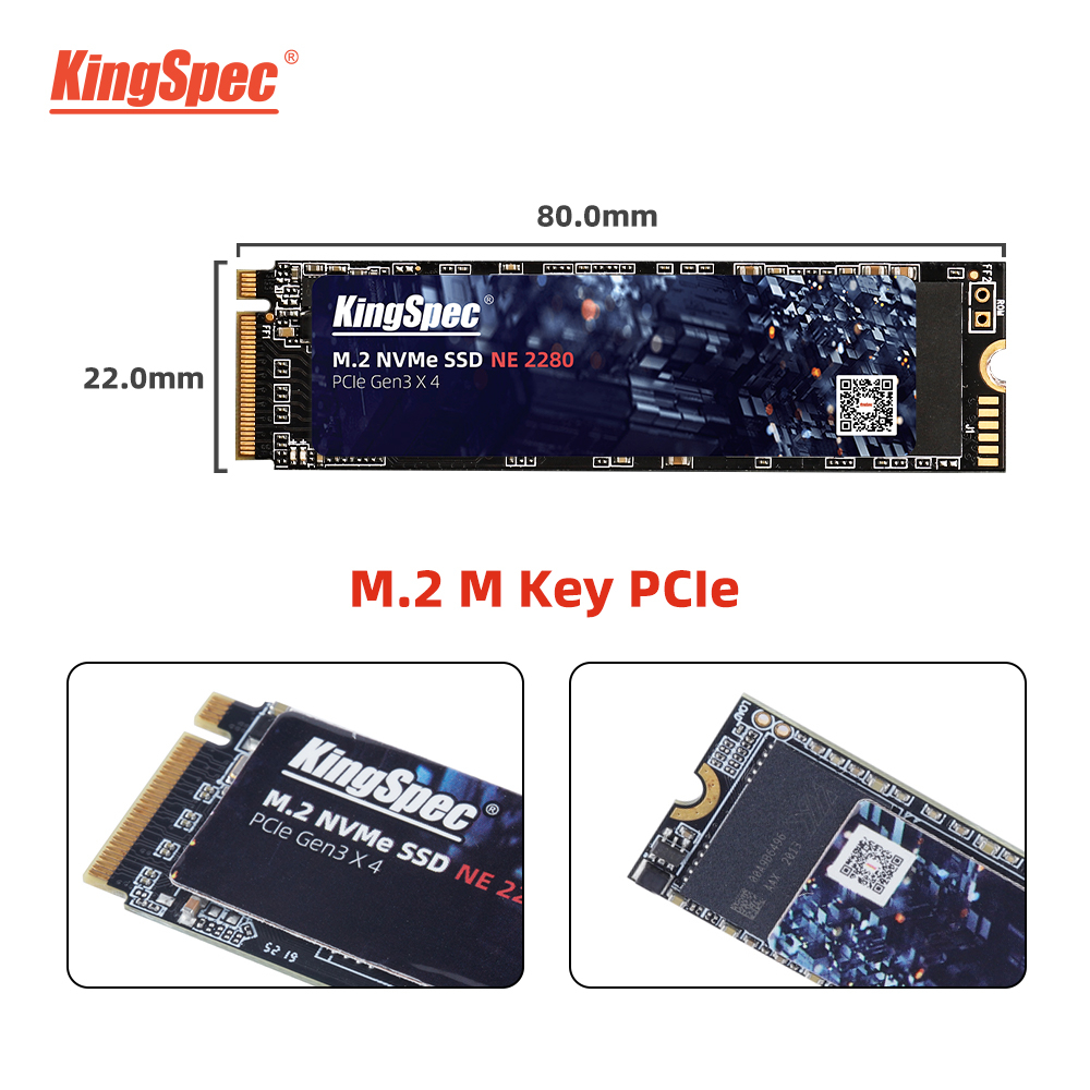 KingSpec SSD M2 512GB NVME SSD 1TB 240 g 256GB 500GB M.2