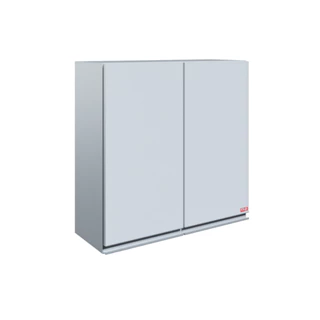 Armario Aéreo Multiuso 60 Cm Lavanderia CLD 100% MDF 0138 Branco